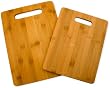 Totally Bamboo 20-2038 Bamboo Cutting Board Set, 2-Board Set