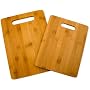 Totally Bamboo Bamboo Cutting Board Set, 2-Board Set