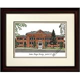 Eastern Michigan University Alma Mater Framed Lithograph