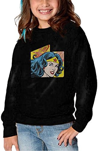 3 Toddler Wonder Woman Cool 100% Organic Cotton Sweatshirt Sweatshirts For Toddler