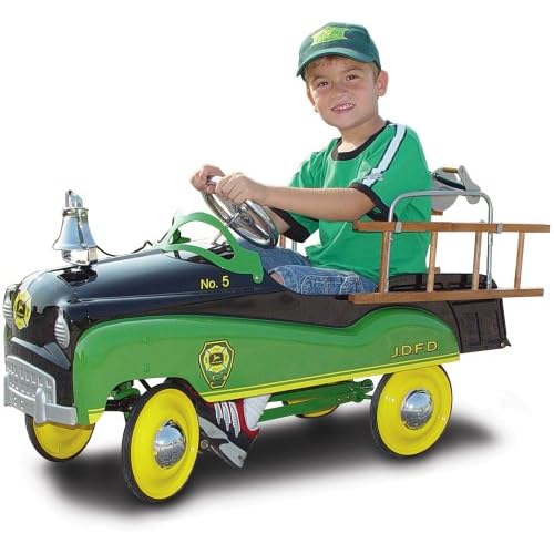 John Deere Fire Truck Pedal Car