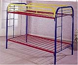 2" tube Twin/ Twin Bunk Bed By Acme Furniture