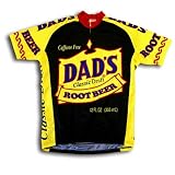 World Jersey's Men's Dad's Root Beer Short Sleeve Cycling Jersey