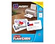 Custom Print 3Inx5in Matte Flash Cards Laser And Inkjet Wht