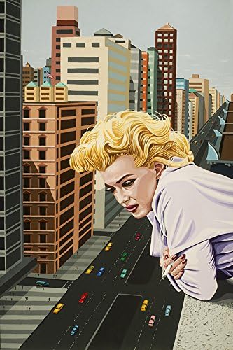 Marilyn Monroe The Ambassador Hotel by Karl Black 18x12 Art Print Poster NYC