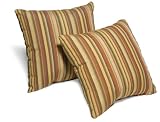 Strathwood 14-Inch Outdoor Pillows, Set of 2, Donnelly Woodland