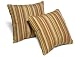 Strathwood 14-Inch Outdoor Pillows, Set of 2, Donnelly Woodland