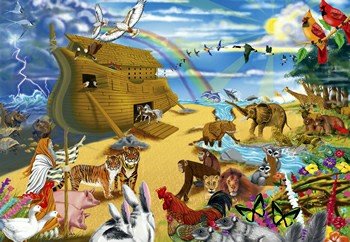 51VMMG58EPL Melissa & Doug Noahs Ark 200 Piece Jigsaw Puzzle
