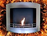 Beautiful Stainless Steel Bio Ventless Fireplace with Adjustable Firebox