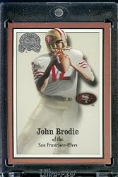 2000 Fleer Greats of the Game Football Card # 60 John Brodie San Francisco 49ers Mint Condition - Shipped In Protective ScrewDown Case!
