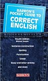 Review Barron's Educational Series  / A Pocket Guide to Correct English (Barron's Pocket Guides) (Barron's Pocket Guides)