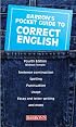 Pocket Guide to Correct English (Barron's Pocket Guides)