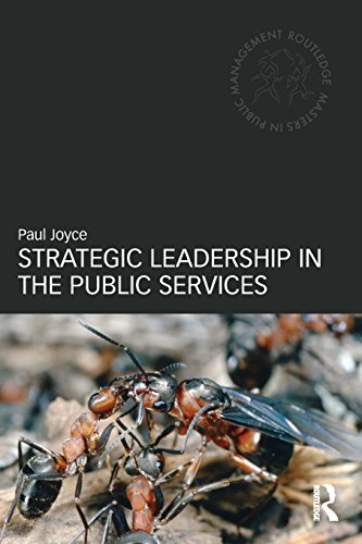 strategic leadership in the public services routledge masters in public management
