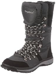 KangaROOS Pirin-Hi 31507/525, Damen Stiefel, Schwarz (blk/stone 525), EU 40