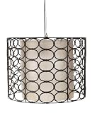 Lazy Susan Hanging Weathered Oval Ring Lamp