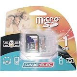Universal Trans Flash Memory Card 1Gig Micro SD File and Encryption Protection Includes Adapter