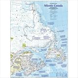 Atlantic Canada Two-Sided Map Map Type: Basic