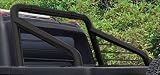 RealWheels Black Powder-Coated Slant Roll Bar w/ Inserts - Stainless, for the 2005 Hummer H2 SUT