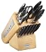 Cuisinart Continental 14-Piece POM Knife Set with Natural Block