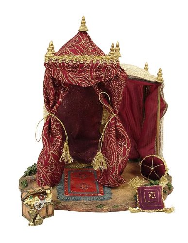 4-Piece Set Fontanini 7.5" Nativity Village Kings Tent #54813