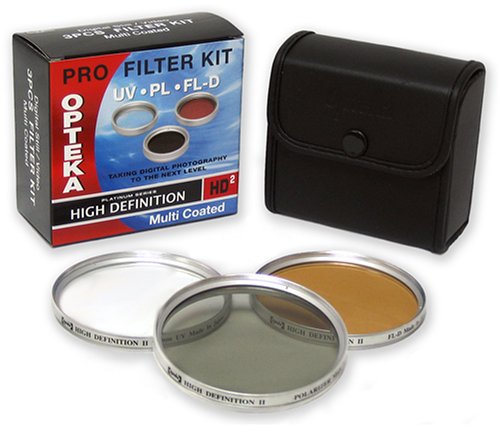 Opteka HD2 Filter Kit for Canon PowerShot S5 IS, S3 IS, and S2 IS