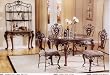 Cinderella Marble Top Table, Side Chair