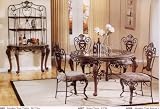 Cinderella Marble Top Table, Side Chair