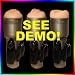 Flashlight Masturbator Vibrating Pussy (Silver Case)