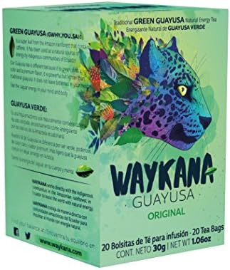 Waykana Guayusa Teabags, 20 Count