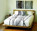 organic-duvet-cover Organic Cotton Duvet Cover | Cove Cream + Cocoa (King)