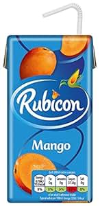 Amazon.com : Rubicon Mango Exotic Juice Drink 288 ml (Pack of 27