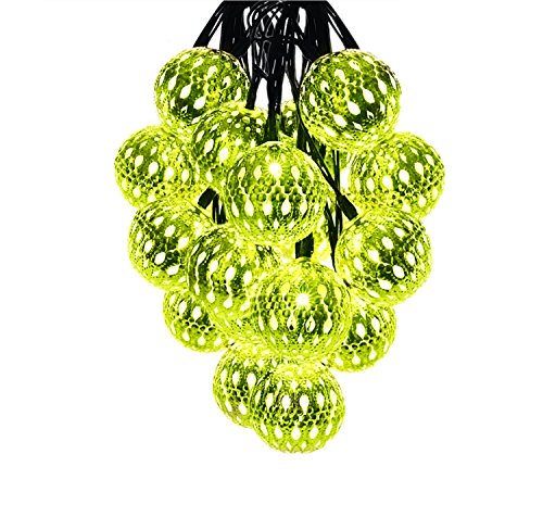 Goodia battery operated 10.49ft 30er gold moroccan orb …
