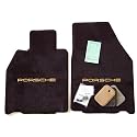 Porsche 987C Cayman S Black Floor Mats 2006 2007