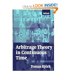 Arbitage Theory in Continuous Time