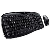 Logitech MK250 Tastatur und Maus schnurlos (deutsches Tastaturlayout, QWERTZ)von "Logitech"