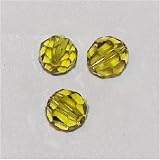 Swarovski Crystal #5000 Round Beads 8mm Lime (5)