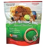 N-Bone 3-Pack Puppy Teething Ring, Chicken Flavor