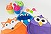 Toy Organizer Bag and a Rinse Cup in 3 Lovely Variations.the Best Practical Bathtime Gift Set for Your Child. Purple/pink. Orange/green. Blue/pink (orange)