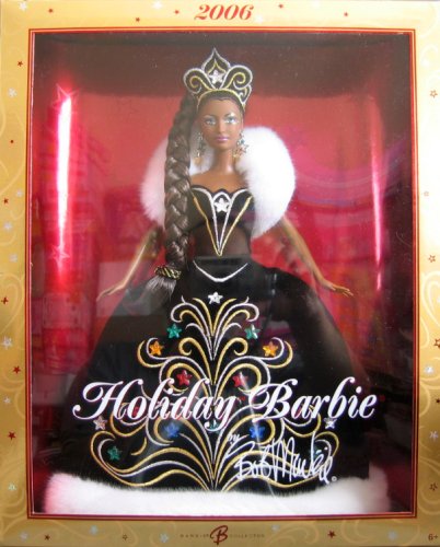 Childrens Toyshop  Toys : Barbie - 2006 Holiday Barbie AA by Bob Mackie - Collector Doll 2006 Mattel