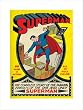 Superman - Comic Poster / Art Print (Issue No. 1) (Size: 24" x 32")