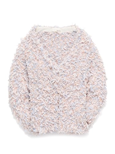 (リリーブラウン)Lily Brown カラフルMIXニットカーディガン