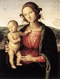 Acrylic Fridge Magnet Perugino Pietro Madonna and Child Borghese