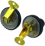 Invincible Marine 3/4-Inch Brass Snap Plug, Bailer and Baitwell Drains