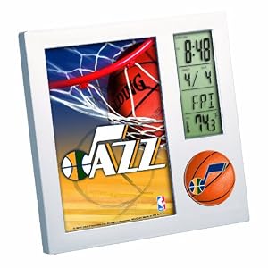 NBA Utah Jazz Digital Desk Clock