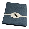 Elephant Poo Poo Paper Photo Album - Blue