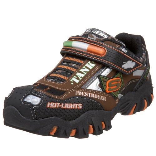 Skechers boys Hot Lights Army II