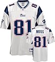 Randy Moss Youth Jersey: Reebok White Replica #81 New England Patriots Jersey