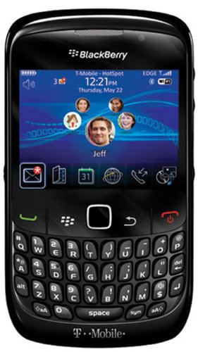 BlackBerry 8520 T-Mobile Pre Pay Mobile Phone - Black