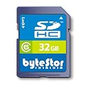 Bytestor 32GB SDHC Class 6 Memory Card