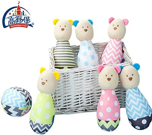 Gaodengbao 6 Bowling Dolls with 1 Ball Baby Toy T22023